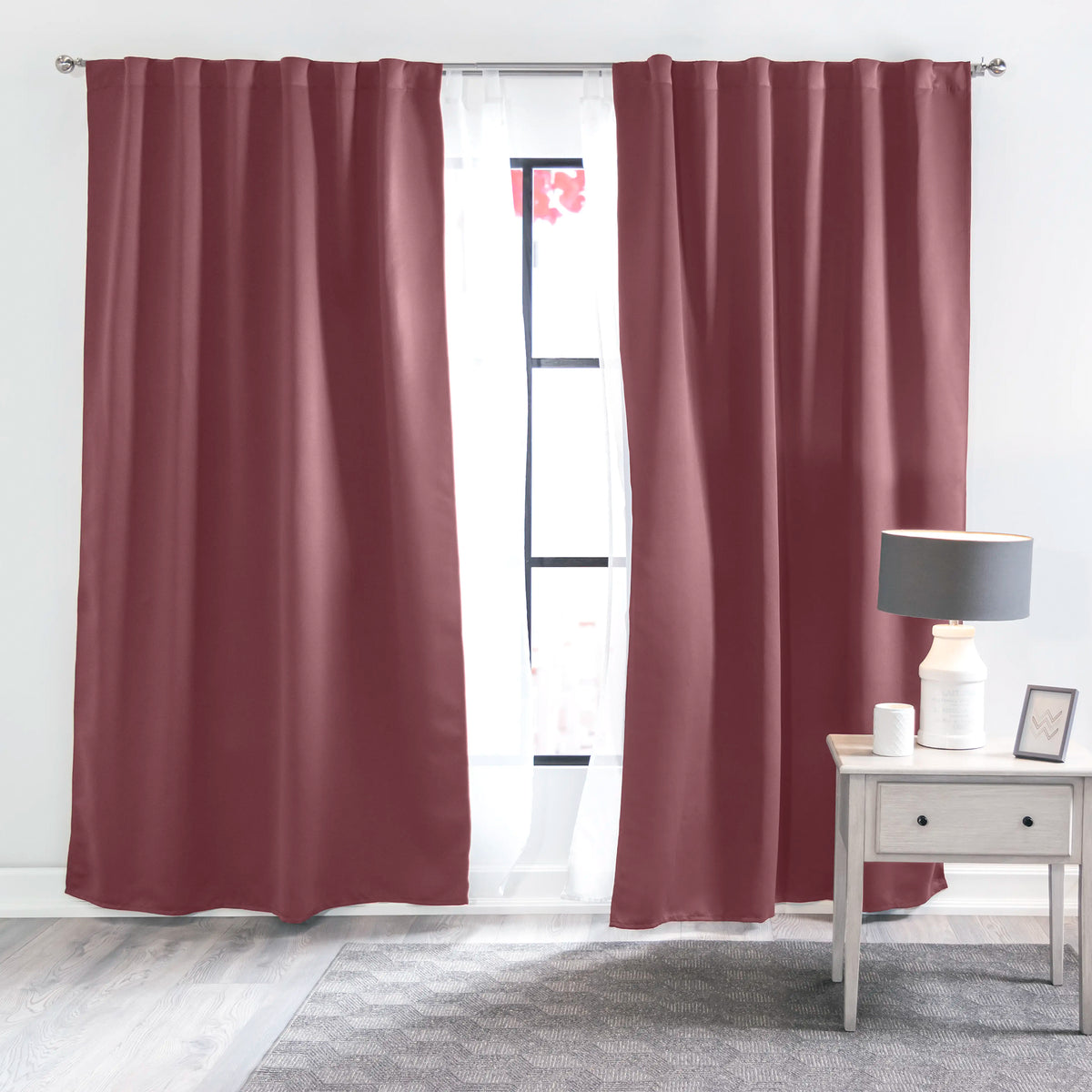 Cortinas Blackout Catania Blush