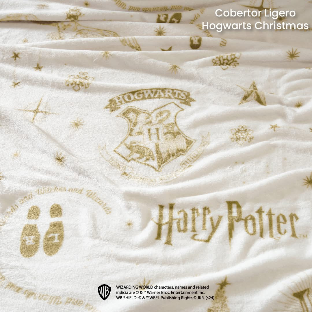 Cobertor ligero "Harry Potter" navideño