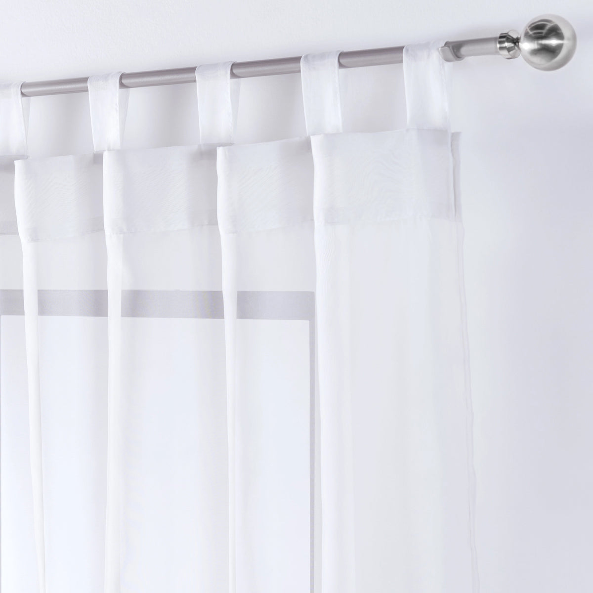 Cortinas Translúcidas Tergal Blanco