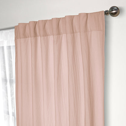 Cortinas Viasoft Washed Sweet Pink