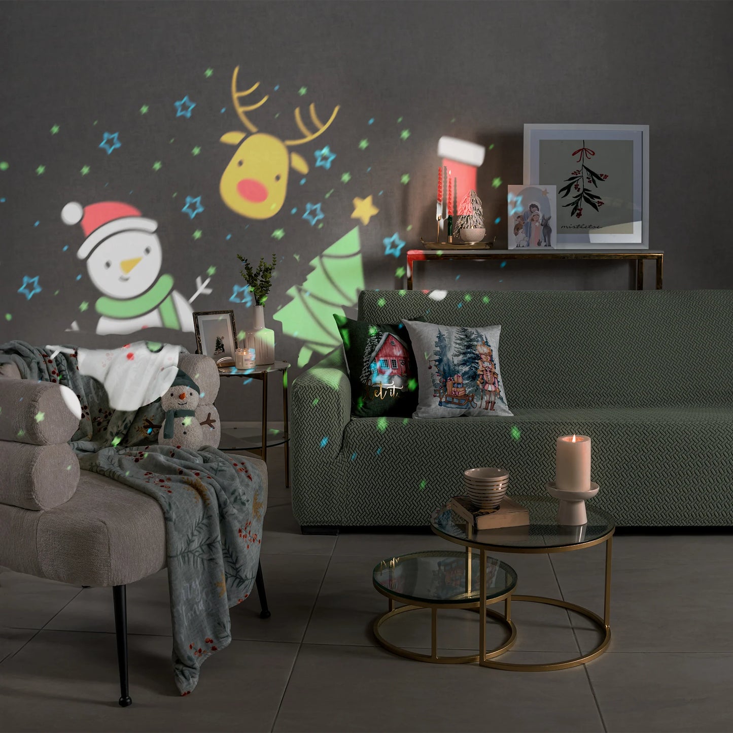 Proyector Led Navideño