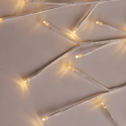 Adorno Navideño Árbol Blanco Led