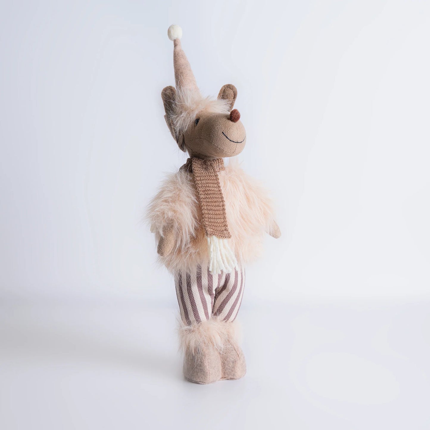 Adorno Navideño Reno Beige