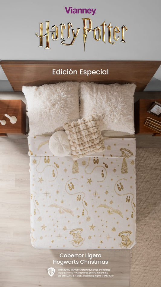 Cobertor ligero "Harry Potter" navideño